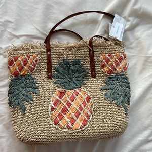 🔆NWT Tommy Bahama Hand Woven bag